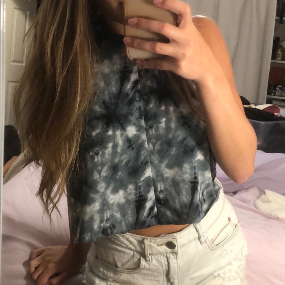 TIE DYE CROPPED TANK✨